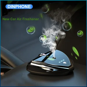 DINPHONE Car Air Freshener Smart Adjust Car Aroma Perfume Essential Oils Diffuser Car Fragrance For Auto Interior Accessories